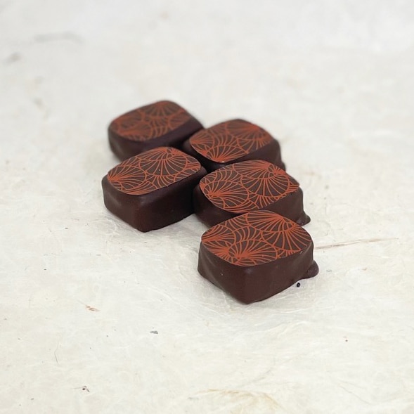 sinaas ganache donkere chocolade artisanaal