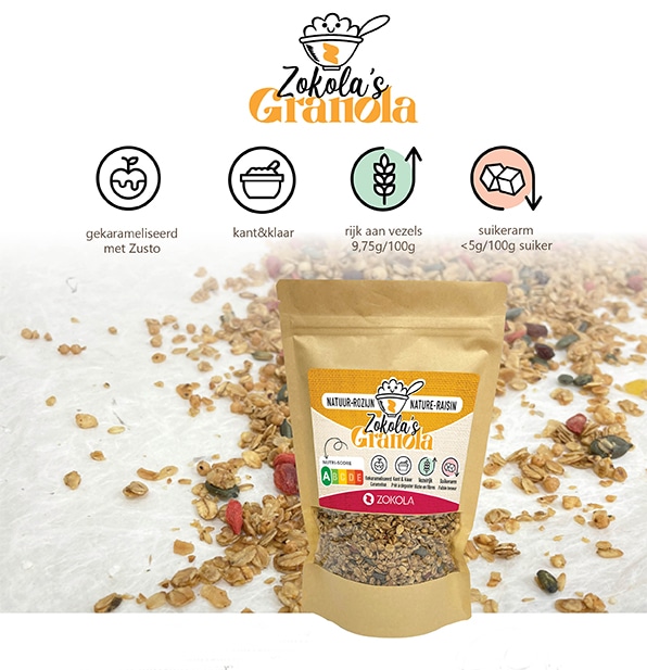 granola suikerarm