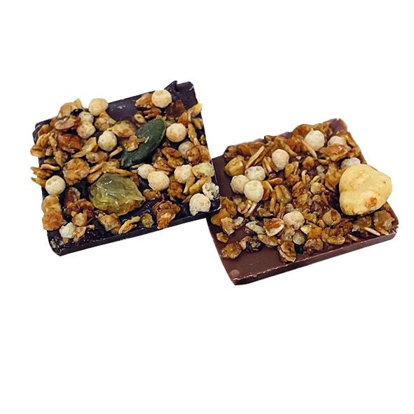 granola tabletjes zonder suiker vanille